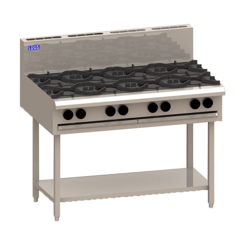 8 Burner Cooktop