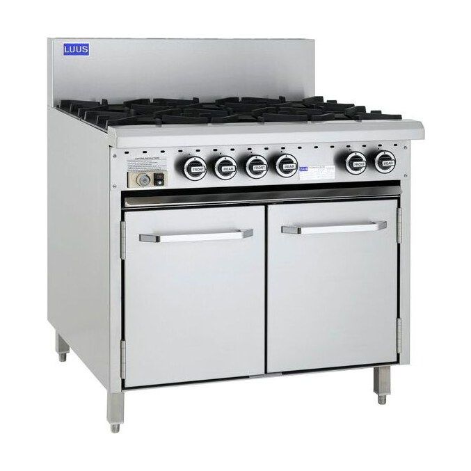 6 Burner & Oven