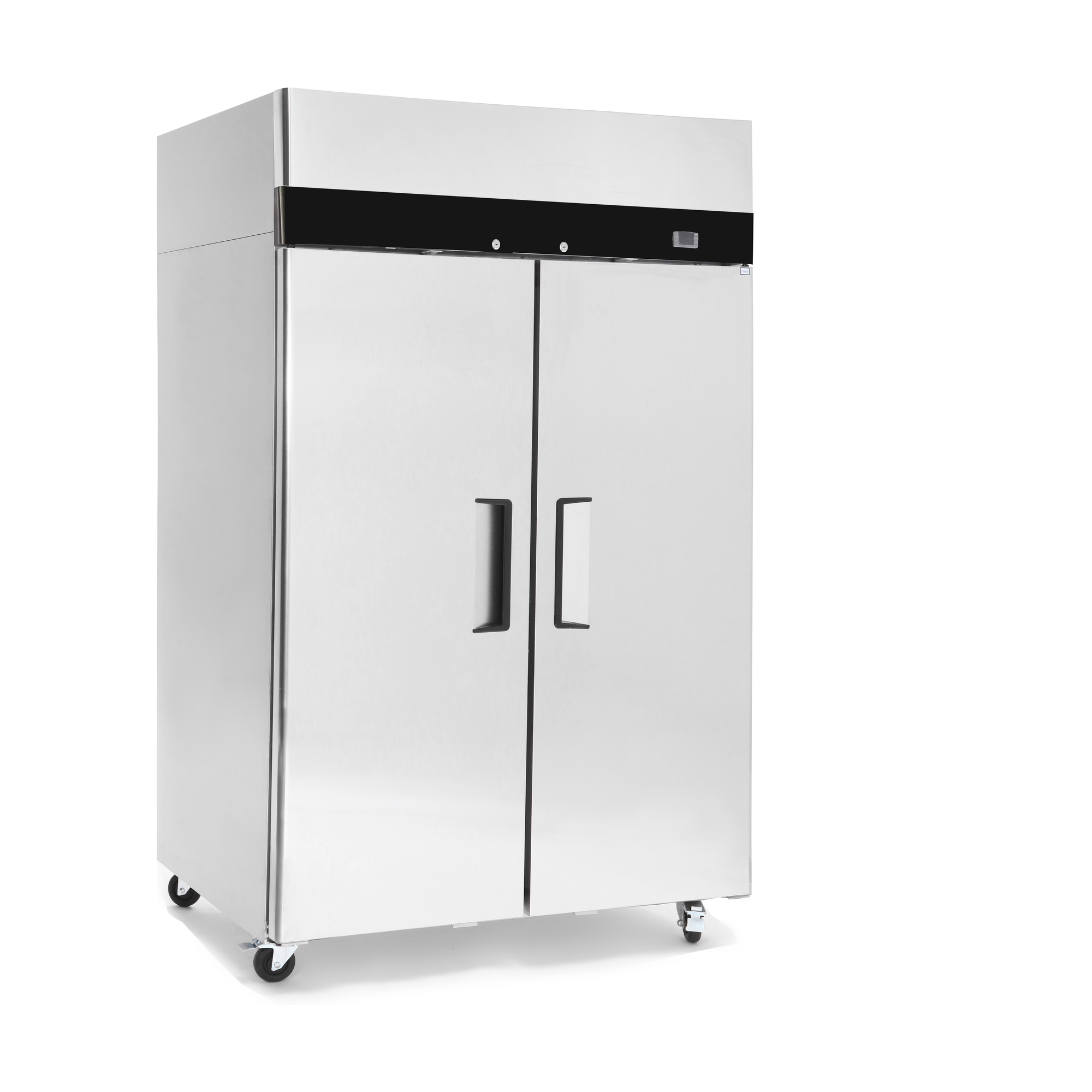Commercial Upright Freezers - Two Door Stainless Steel Freezer