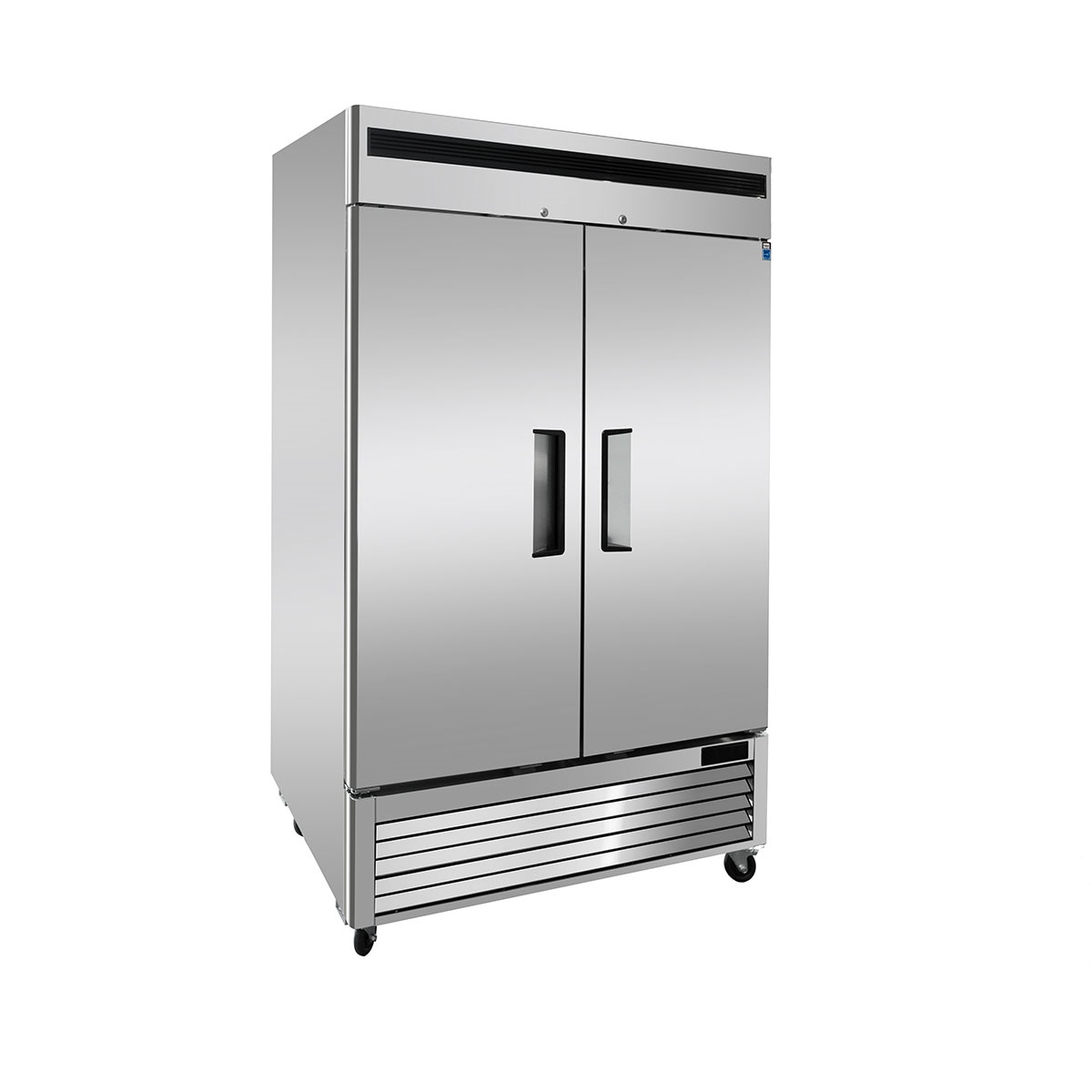 Commercial Upright Freezer - Two Door Stainless Steel Solid Door Freezer - 1335 Litre
