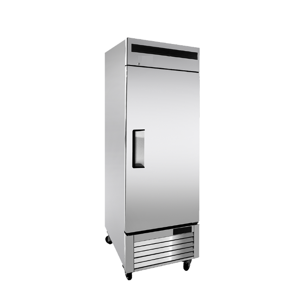 Commercial Upright Fridges - One Door Stainless Steel Solid Door Fridge - 597 Litre