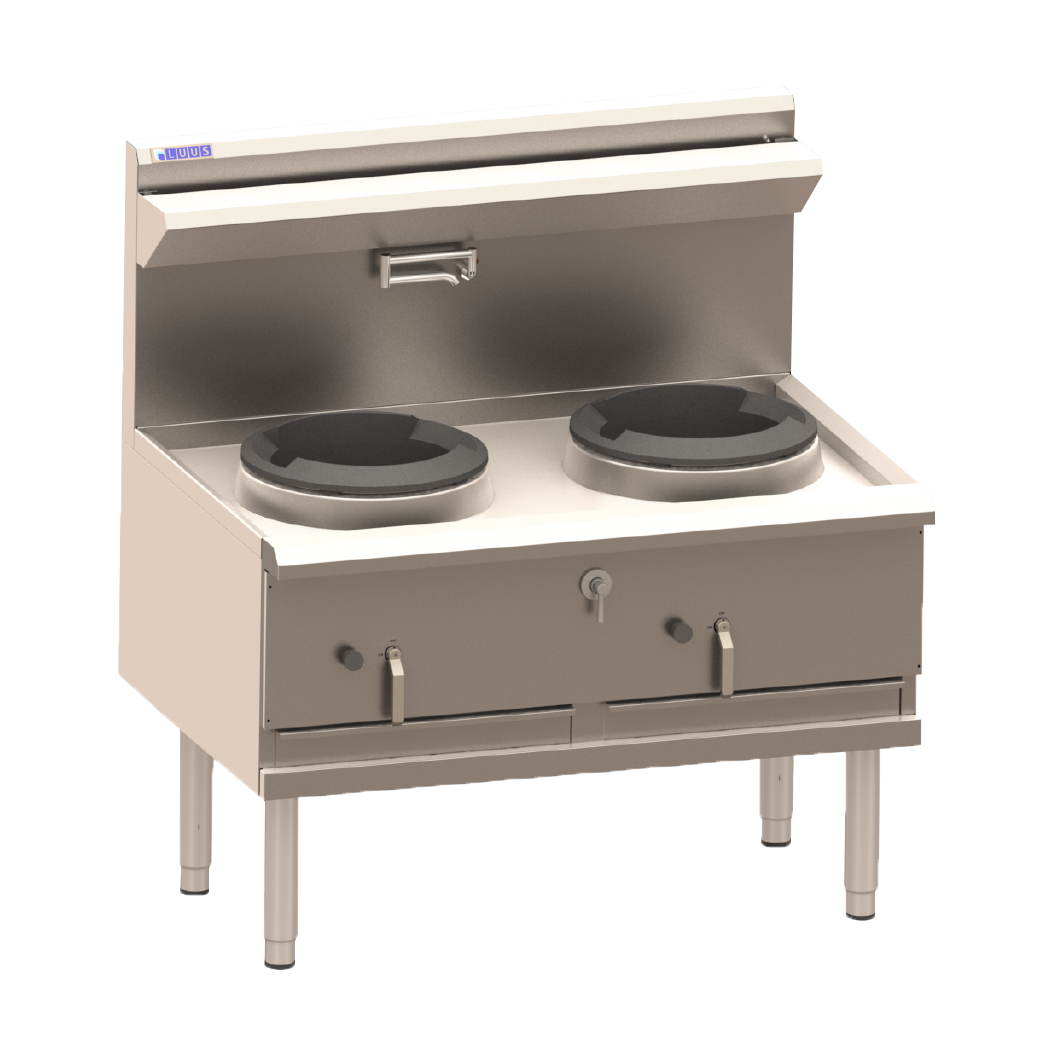 2 Hole Compact Waterless Wok