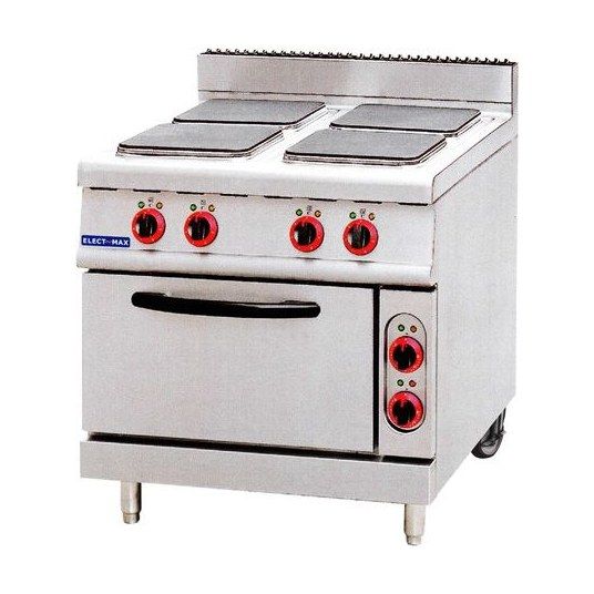 ZH-TT-4A ELECTMAX - 4 EGO hotplates with oven
