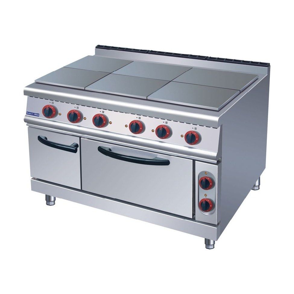ZH-TT-6C ELECTMAX - 6 hotplates with oven