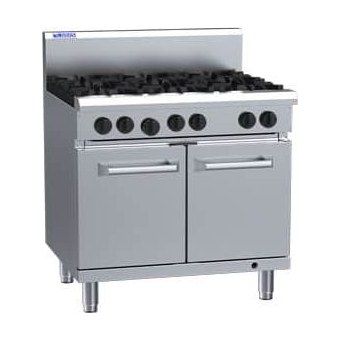 RS-6B - 6 Burner & Oven
