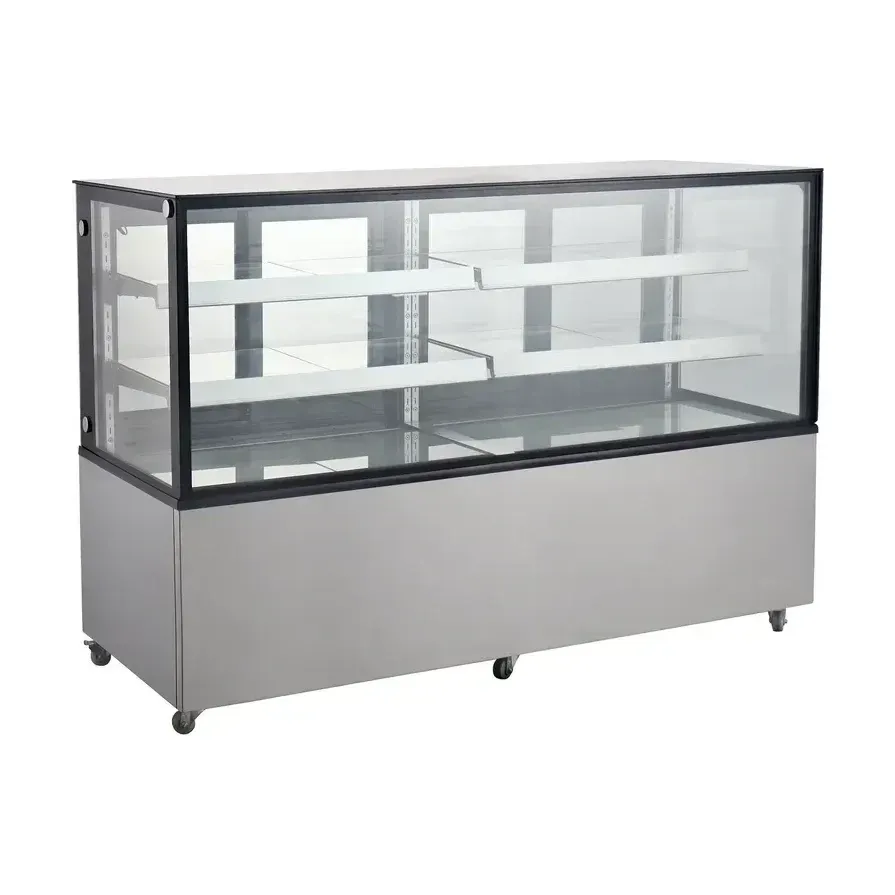 Triple Tier Free Standing Display Fridge Case - 1825mm