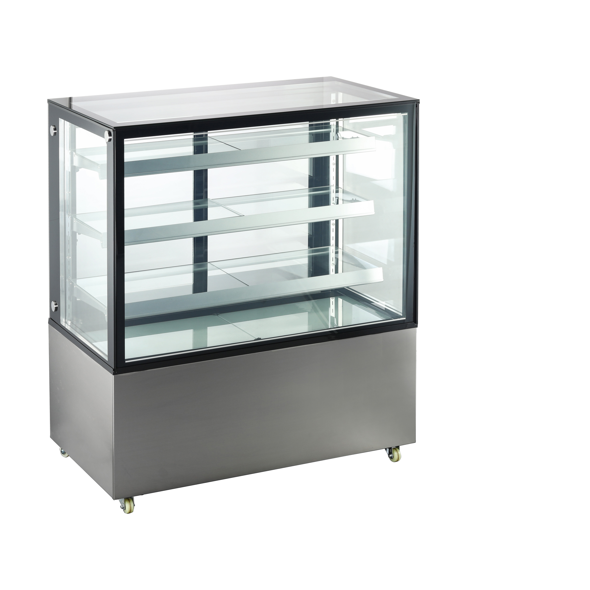 Four Tier Free Standing Display Fridge Case - 1225mm