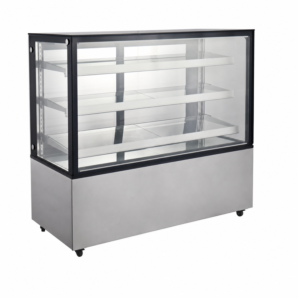 Four Tier Free Standing Display Fridge Case - 1525mm