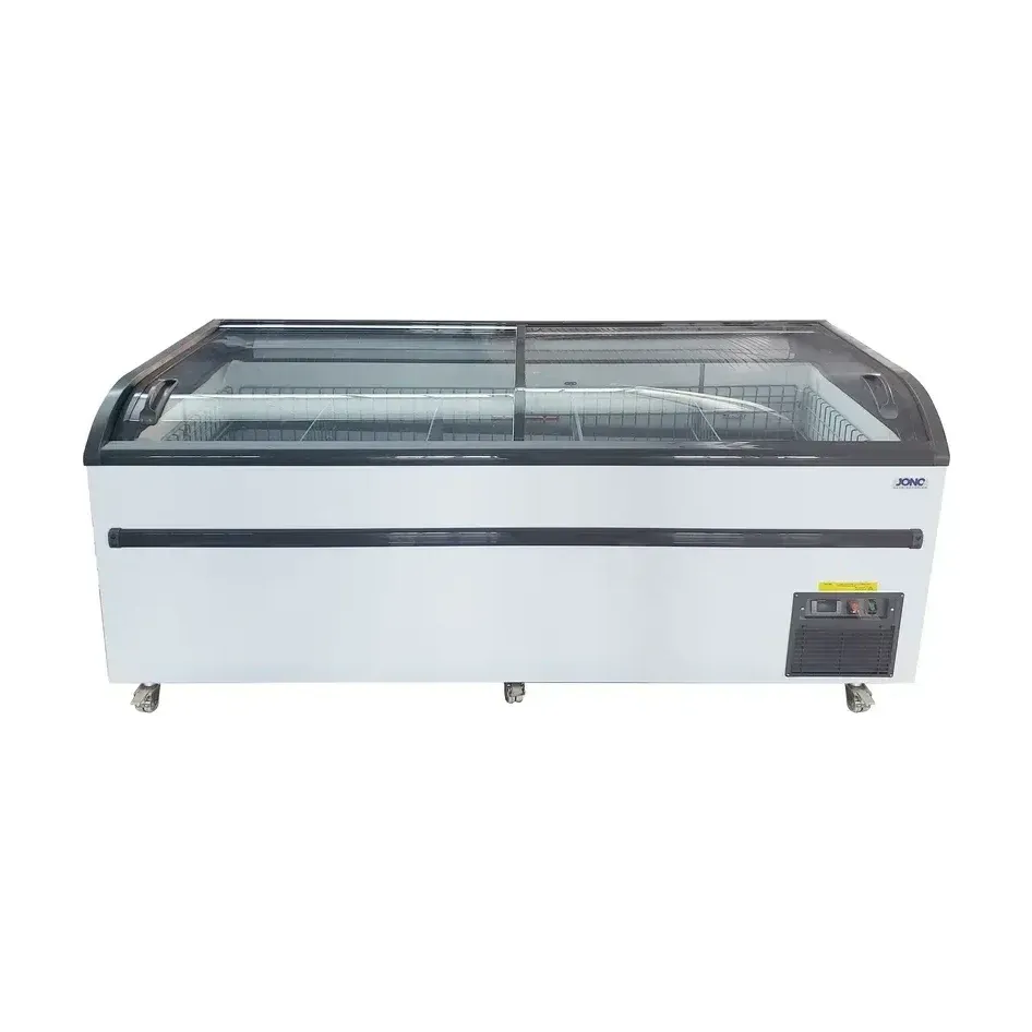 Supermarket freezer - Display Island Freezer / Chest Freezer - 2.1m