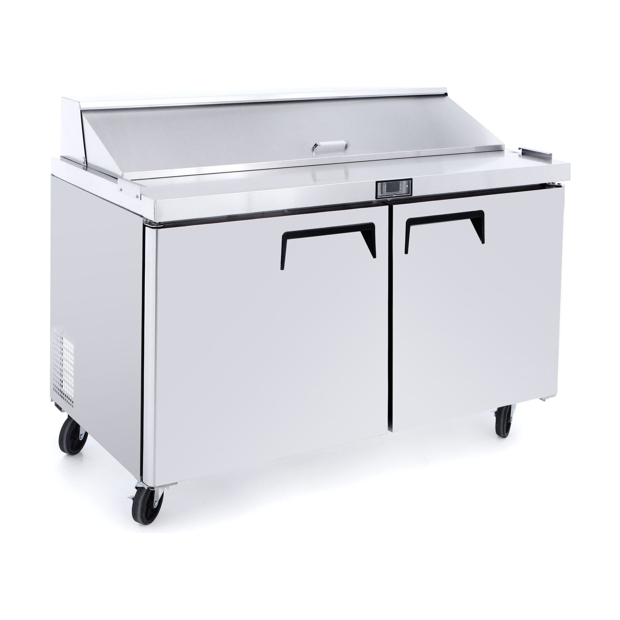Commercial Salad Preps - Two Door Salad Prep Fridge - 1.5m