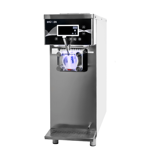 BRULLEN i26 PRO Soft Serve Machine Two Flavour + Twist / Gravity Feed / Non-Pausterise