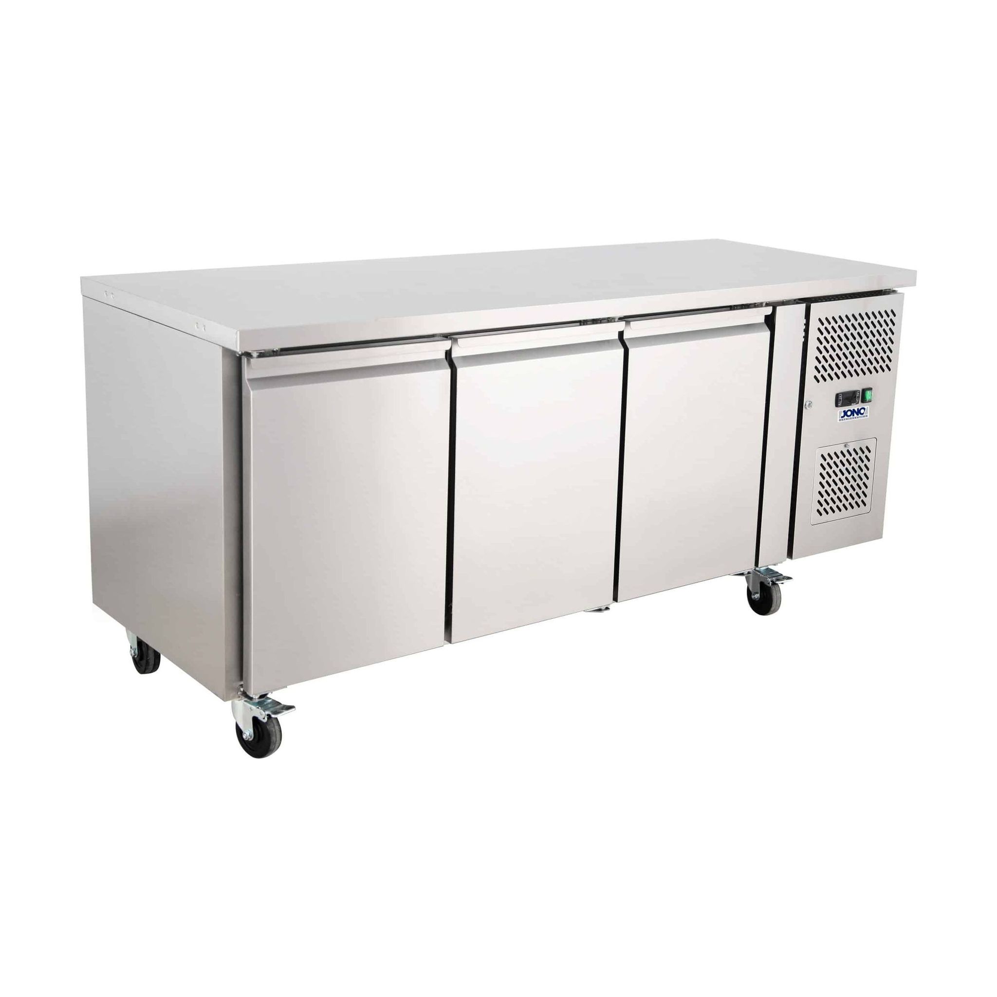 Commercial Three Door Under Bench Storage Fridge (GN)