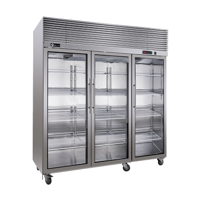 Three Glass Door Upright Fridge/CRT72-3SG