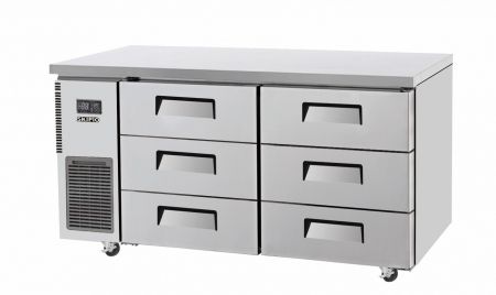 Skipio SUR15-3D-6 Underbench Fridge