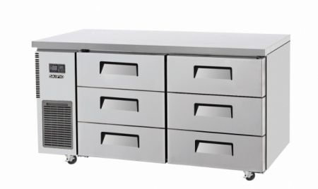 Skipio SUF15-3D-6 Underbench Freezer