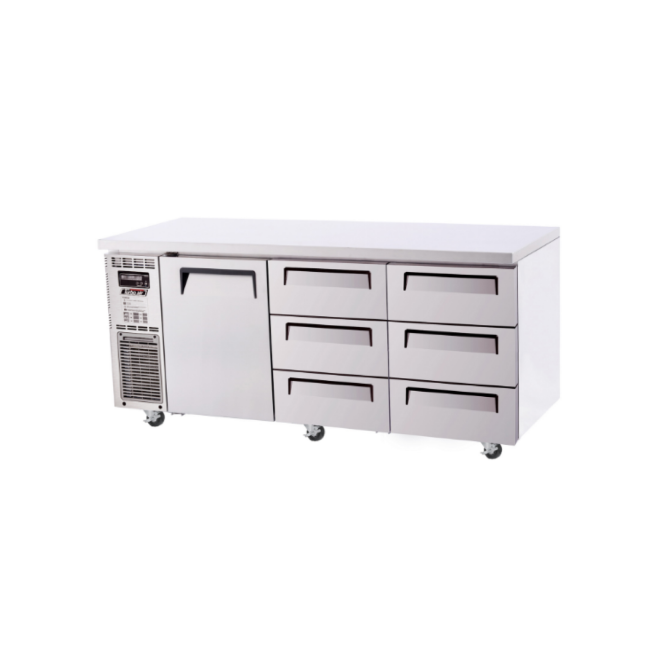 Turbo Air KUR18-3D-6-N Underbench Fridge