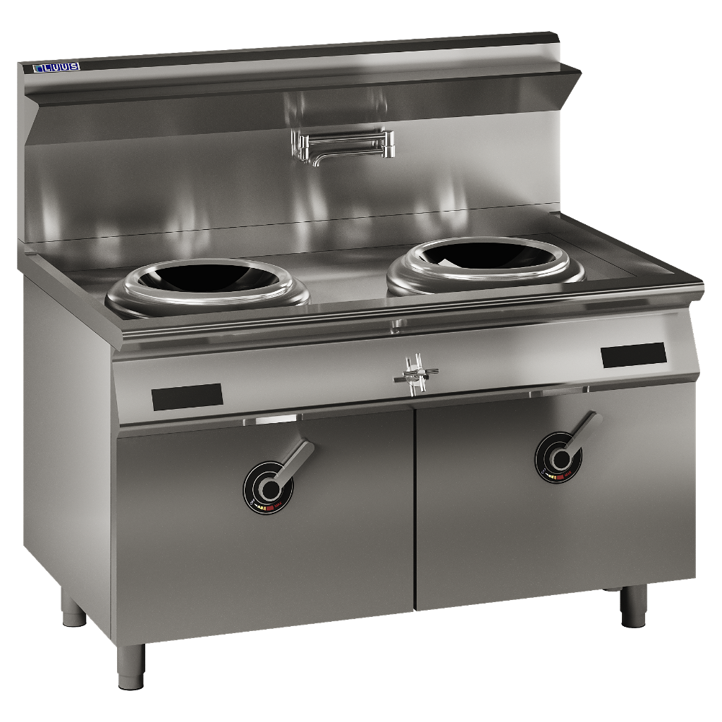 Luus Double Ring Large High Powered Induction Wok