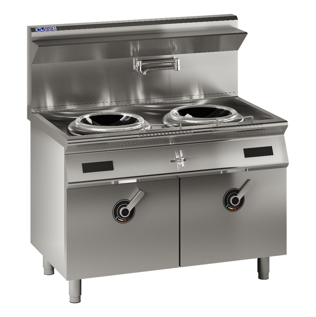 Luus Double Ring Standard Induction Wok