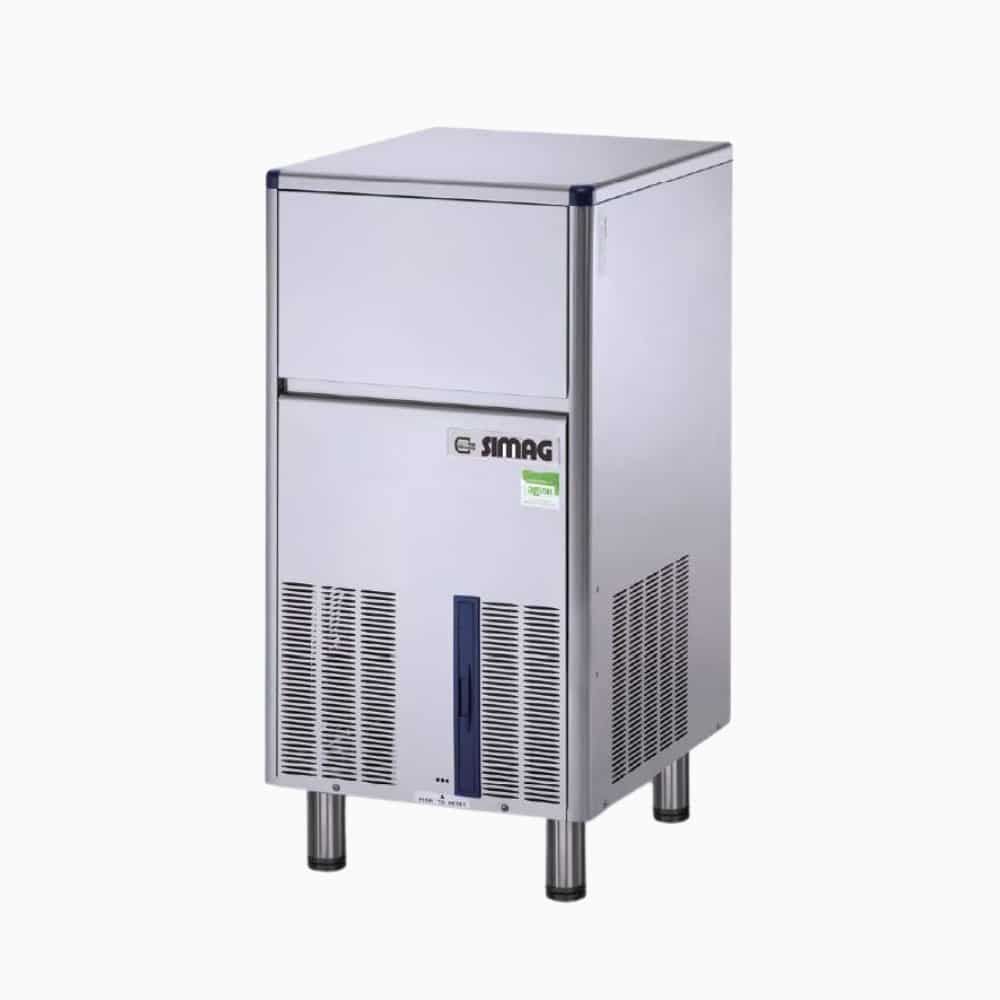 Self Contained Ice Machine – Solid Cube – 50kg/24h – 18kg cap