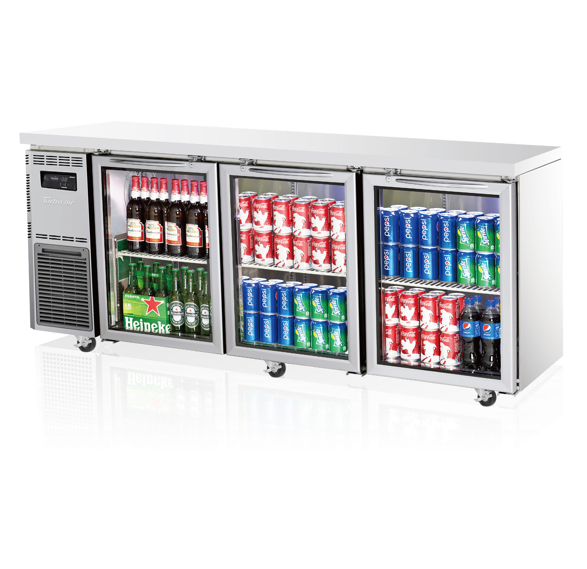 Turbo Air KGR18-3S-N Underbench Fridge