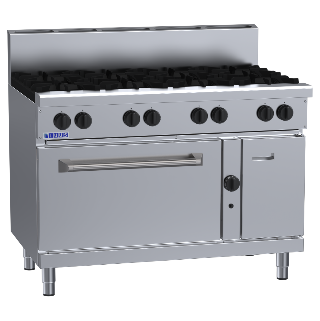 Luus 8 Burner & Static Oven with flame failure