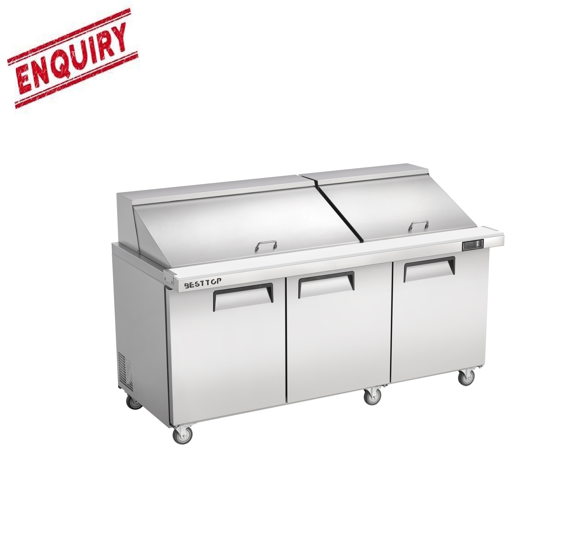Sandwich Prep Fridge 1846mm Rear Mount
