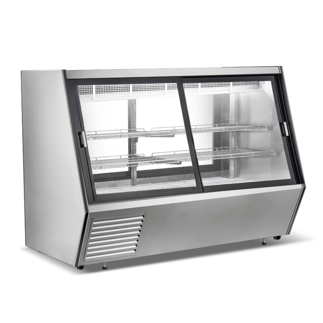 Bonvue Dual-Access Refrigerated Deli, Meat and Seafood Display Case - AMS-21DD