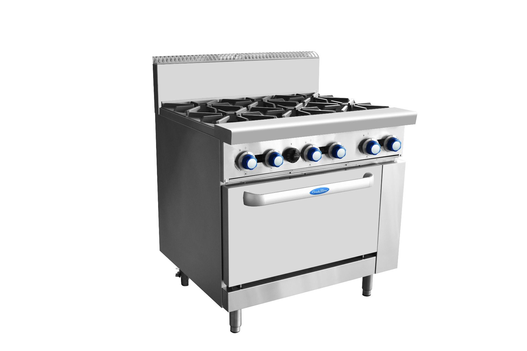 Cookrite 6 Burners With Oven — Natural Gas