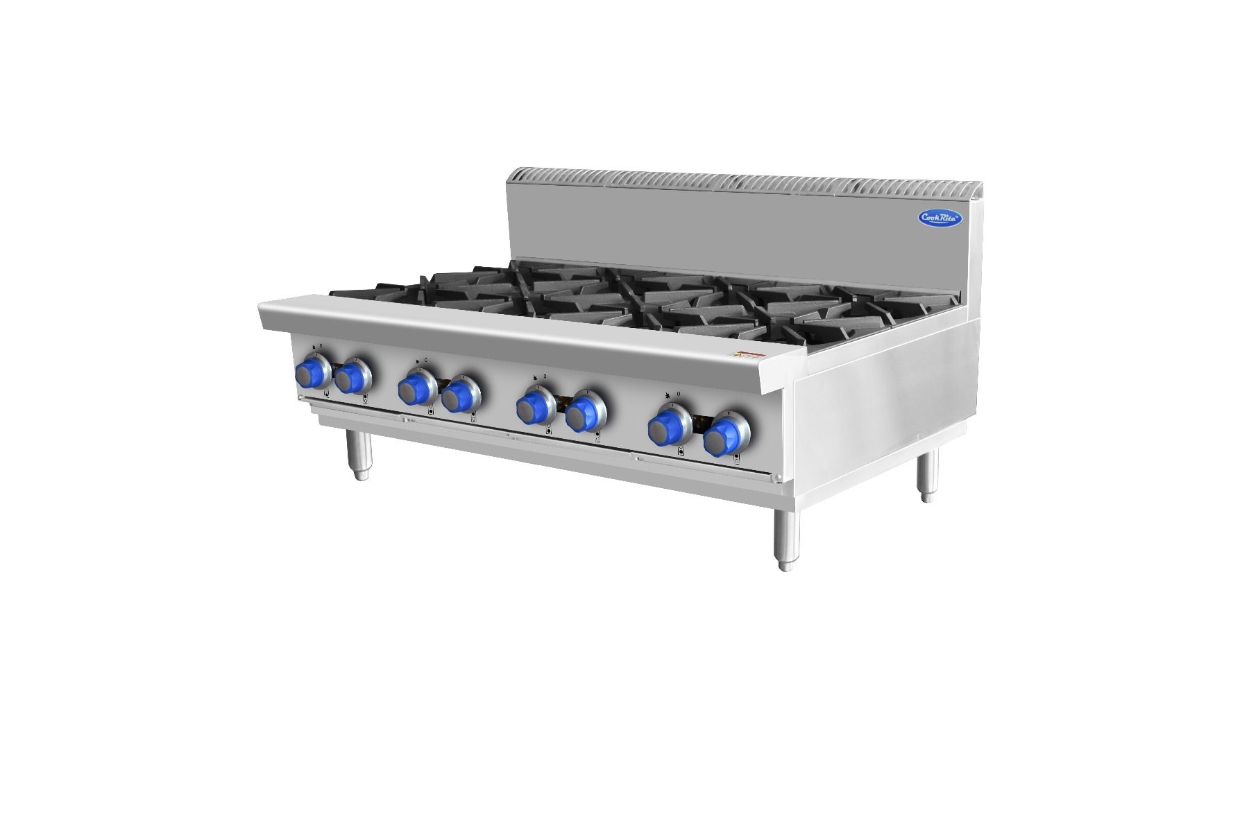 Cookrite Open 8 Burner Cook Tops — Natural Gas