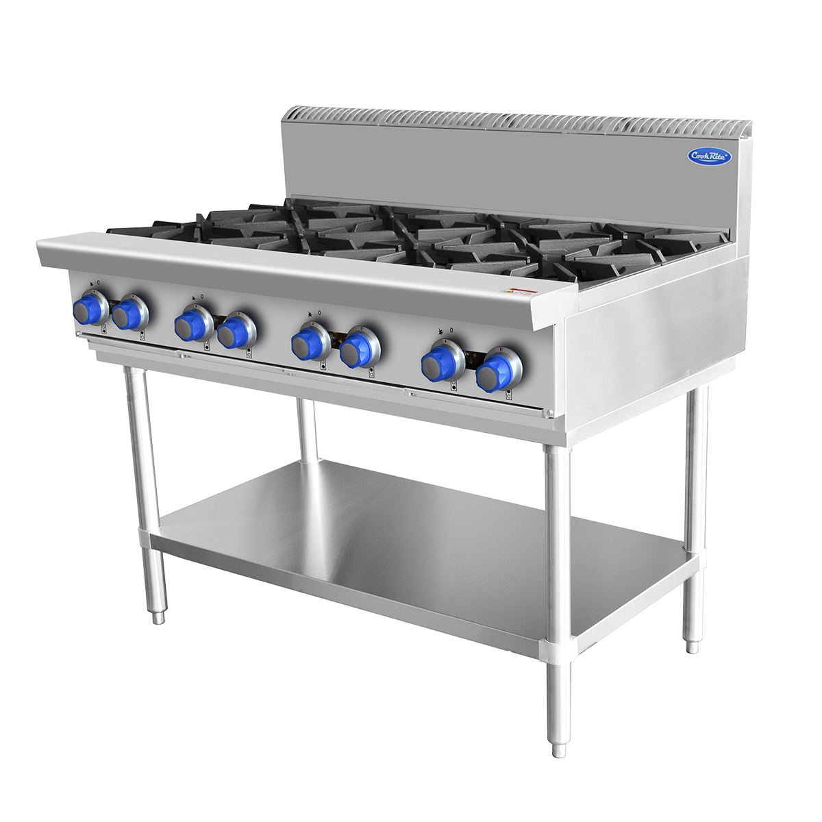 Cookrite 8 Burner Cook Top — Natural Gas