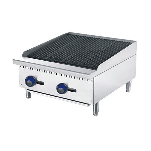 Cookrite 610mm Char Rock Broiler — LPG