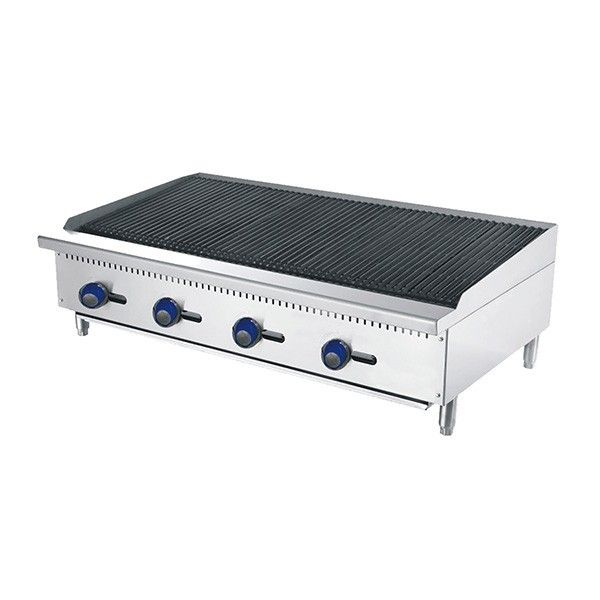Cookrite 1220mm Char Rock Broiler — Natural Gas