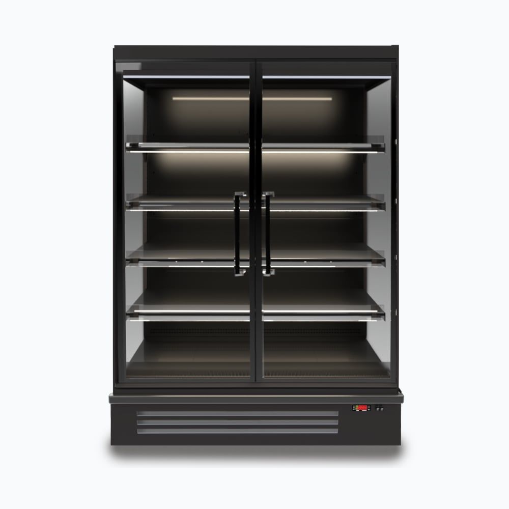 Full Height Multideck Fridge with Doors – 1250mm