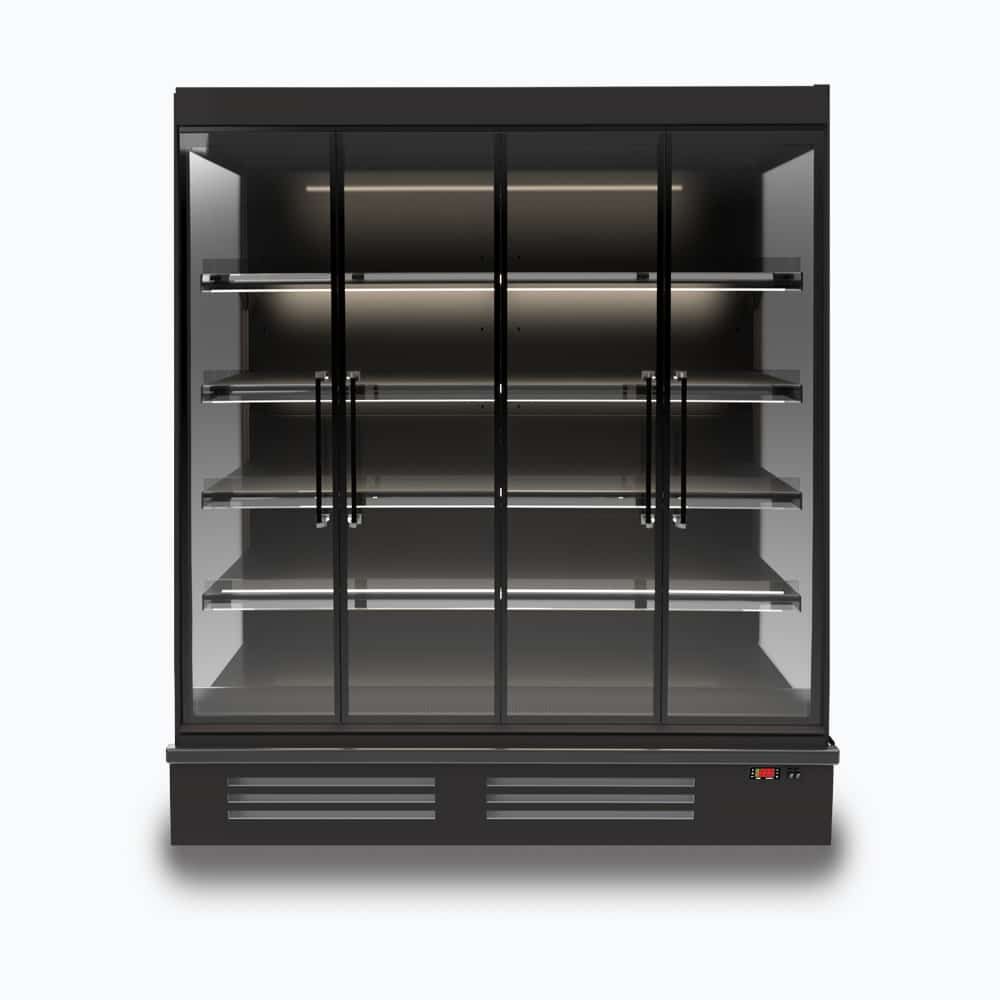 Full Height Multideck Fridge with Doors – 1875mm