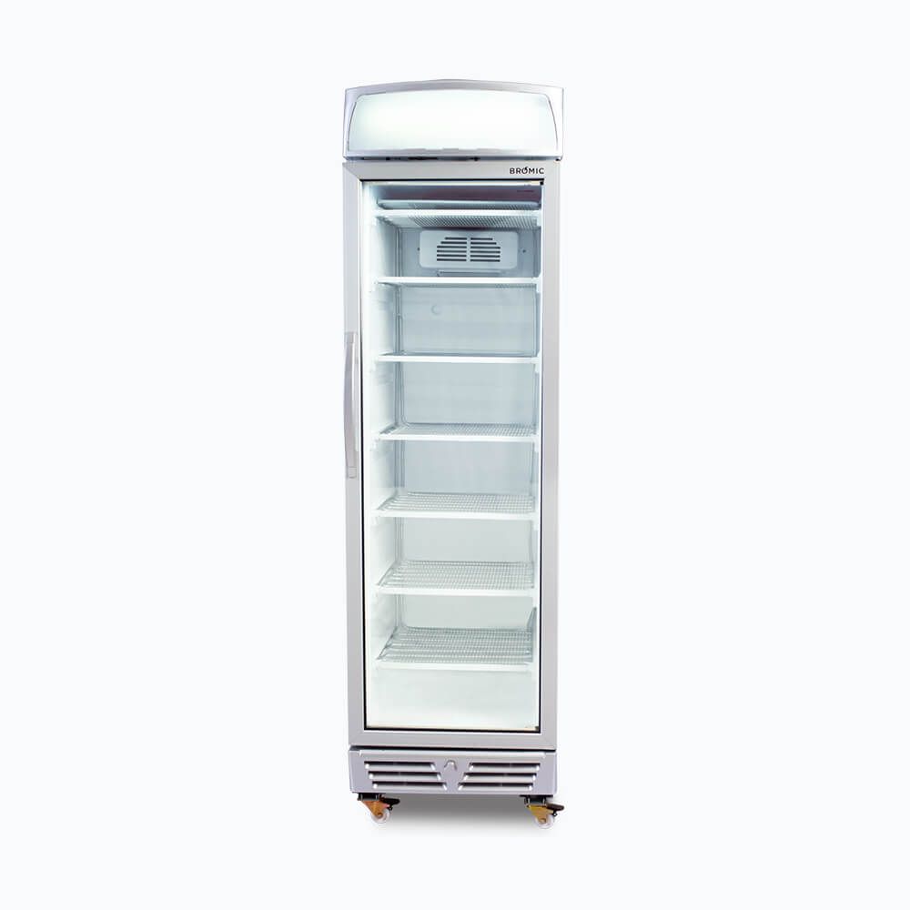 Upright Display Freezer – 300L – 1 Door – Flat Glass - UF0374LS-NR