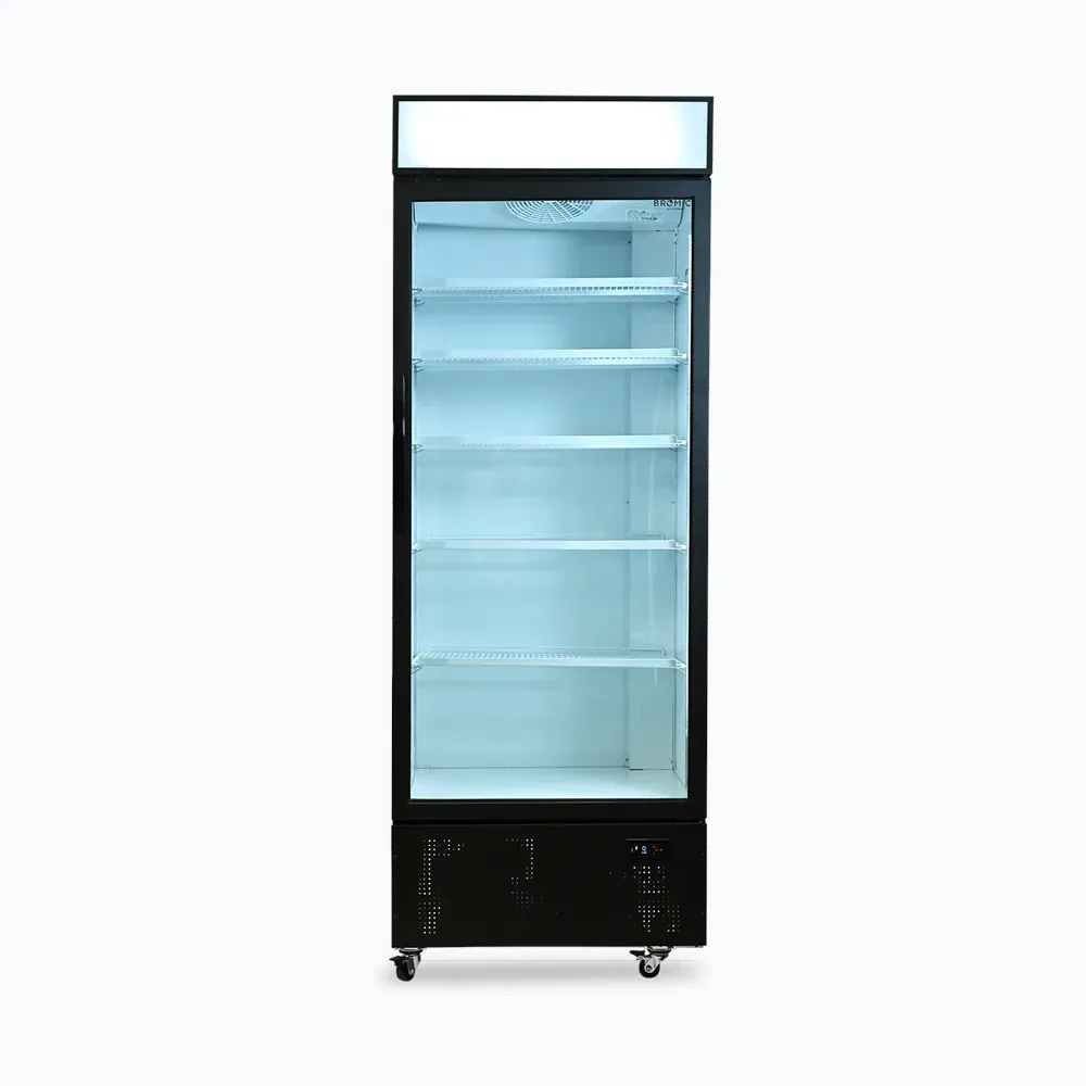 Bromic Upright Display Fridge – 659L – 1 Door – Flat Glass – Lightbox
