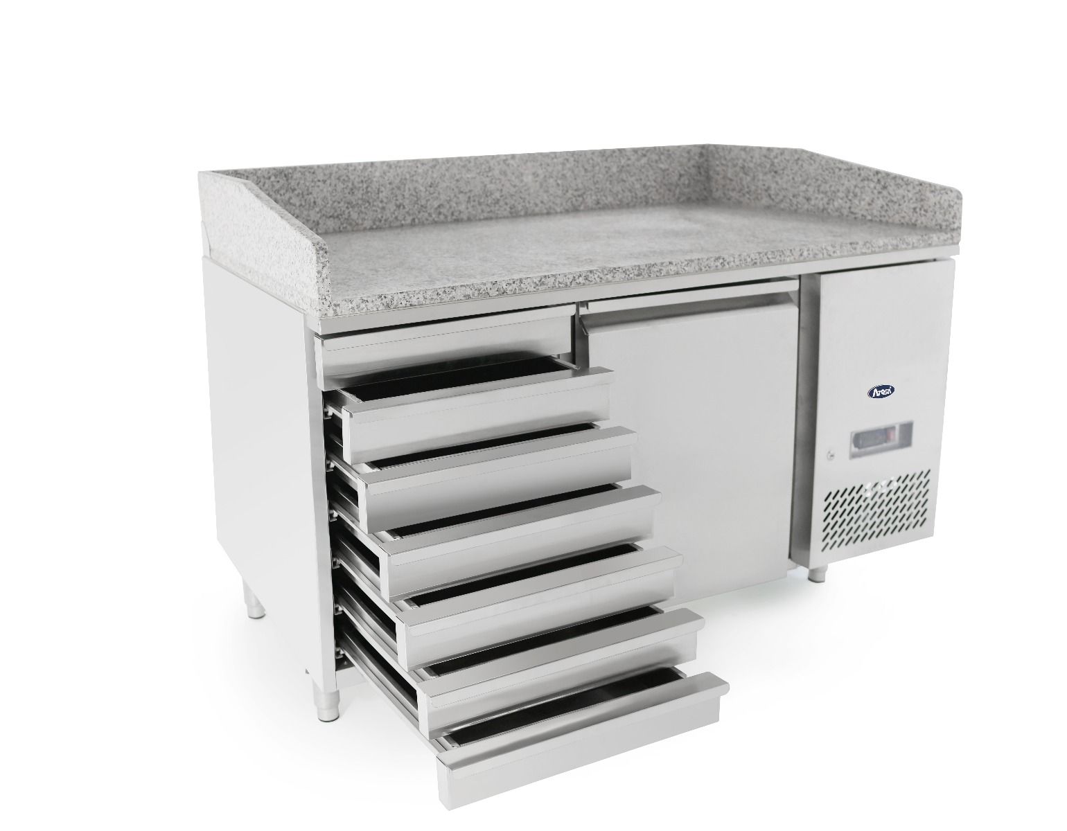 Atosa 1 Door Pizza Table Fridge With Drawers 1510mm