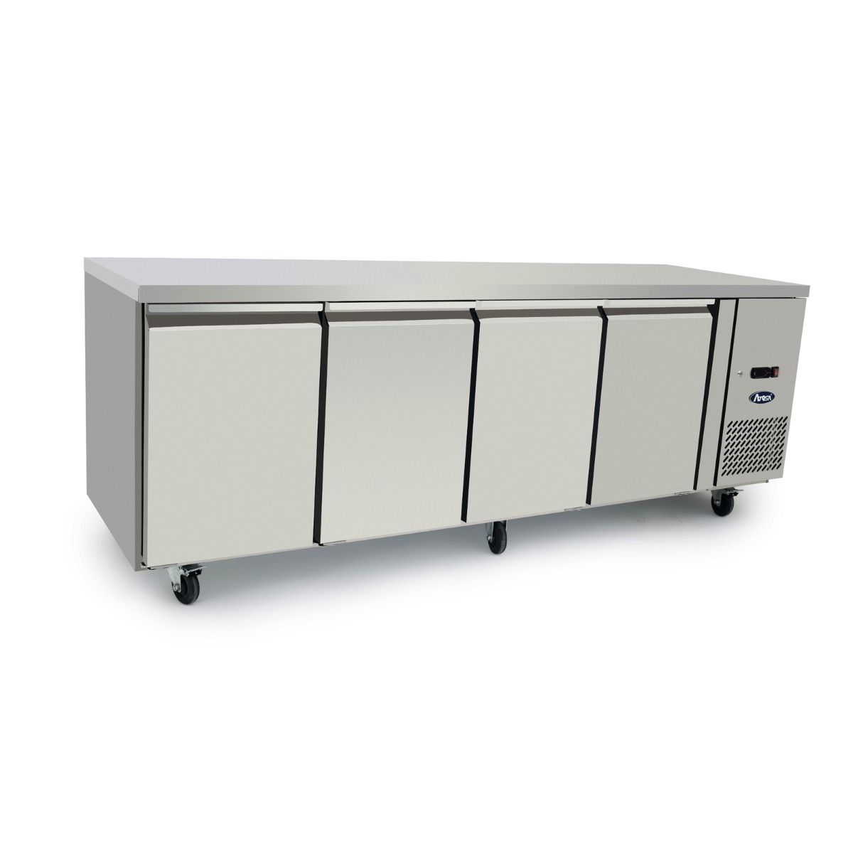 Atosa UNDERBENCH FOUR DOOR COOLING FRIDGE TABLE 2230 MM EPF3442