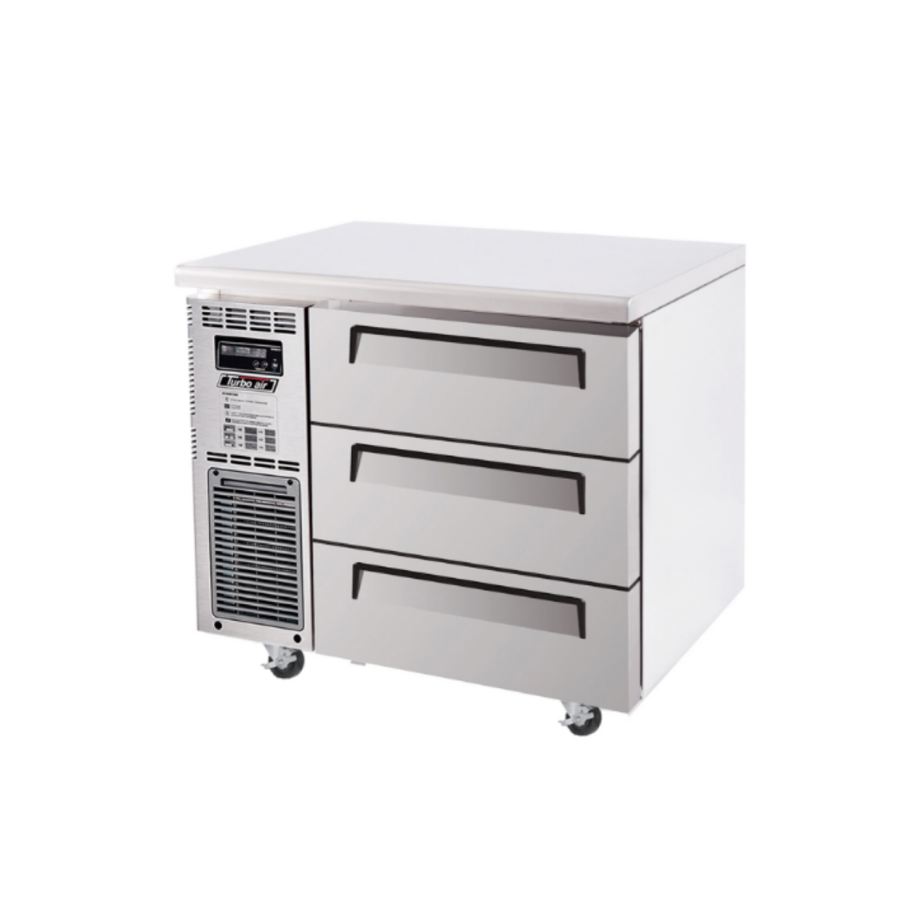 Turbo Air KUR9-3D-3-N Underbench Fridge