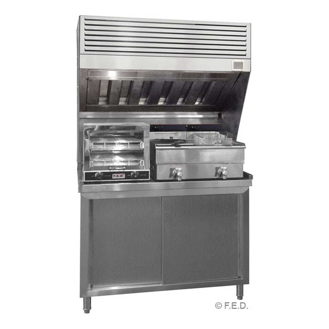 Bench Top Filtered Hood - 1200mm