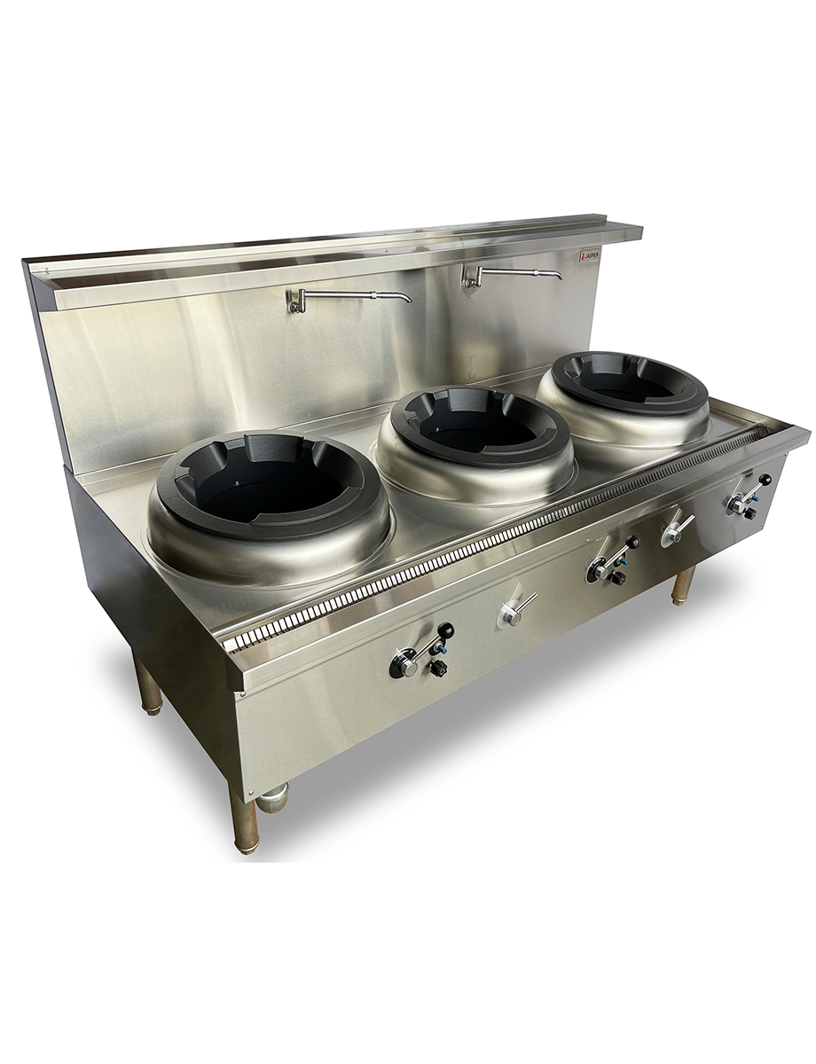 Jasper Triple Wok Range(duckbill Burner) — LPG
