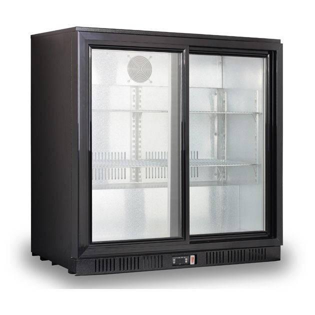 Thermaster Under Bench Two Sliding Door Bar Fridge/Cooler - LG-208SC
