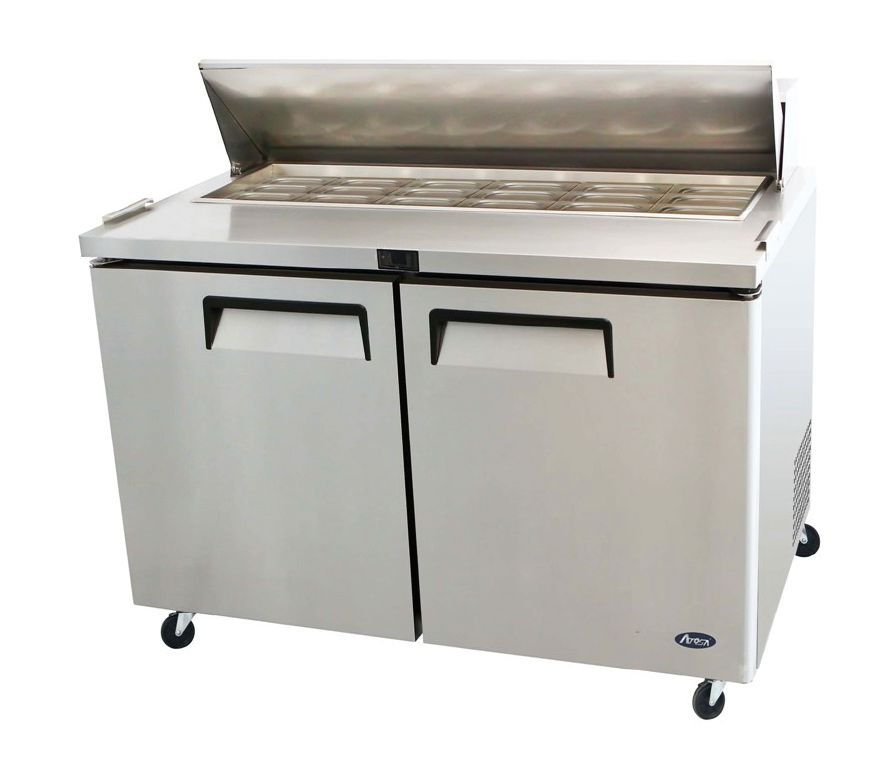 Atosa Mega Top 2 Door Sandwich Prep Table Fridge 1530mm
