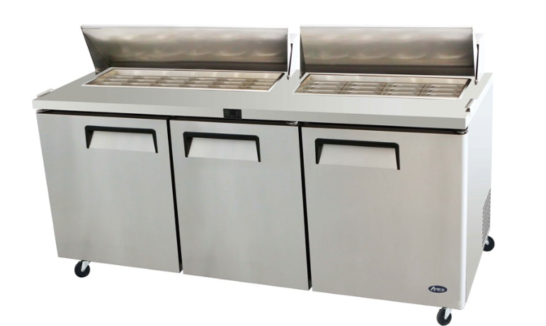 Atosa 3 Door Sandwich Prep Table Fridge 1846mm - MSF8308