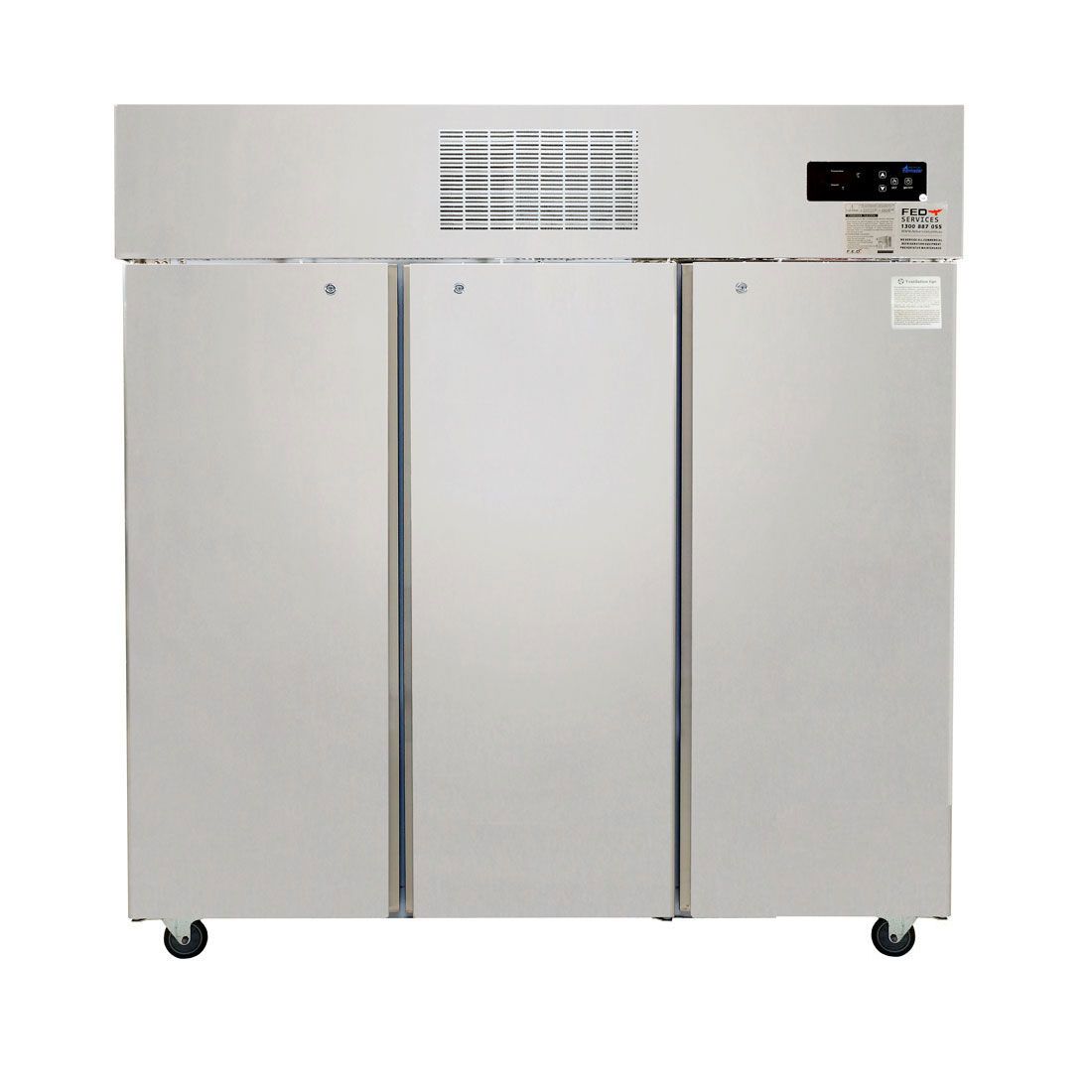 Thermaster TROPICAL Thermaster 3 Door SS Fridge 1500L - SUC1500