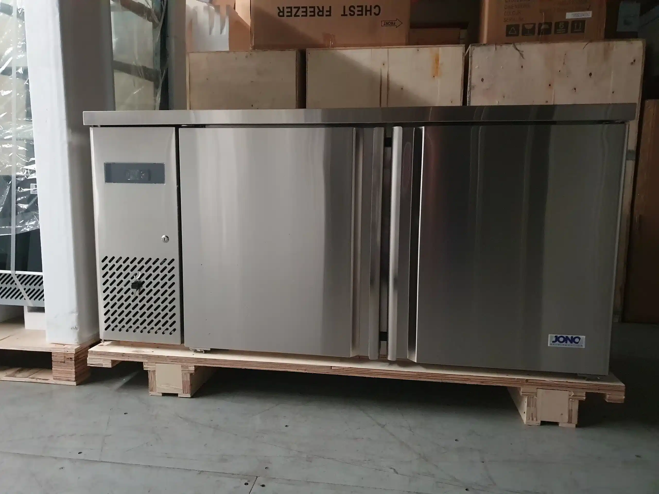 Commercial Under Bench Storage Freezers - Two Door Under Counter Freezer -1500W - Wheels / Legs - Image 2