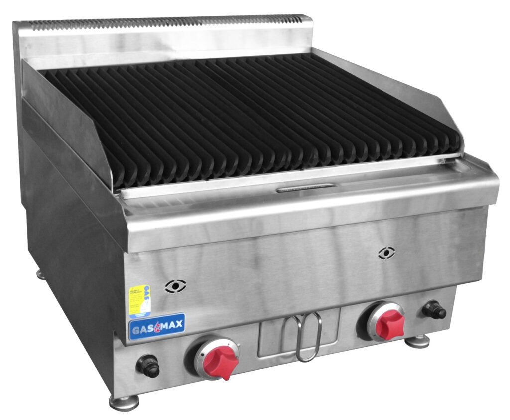 JUS-TRH60 GASMAX Benchtop 2 Burner Chargrill