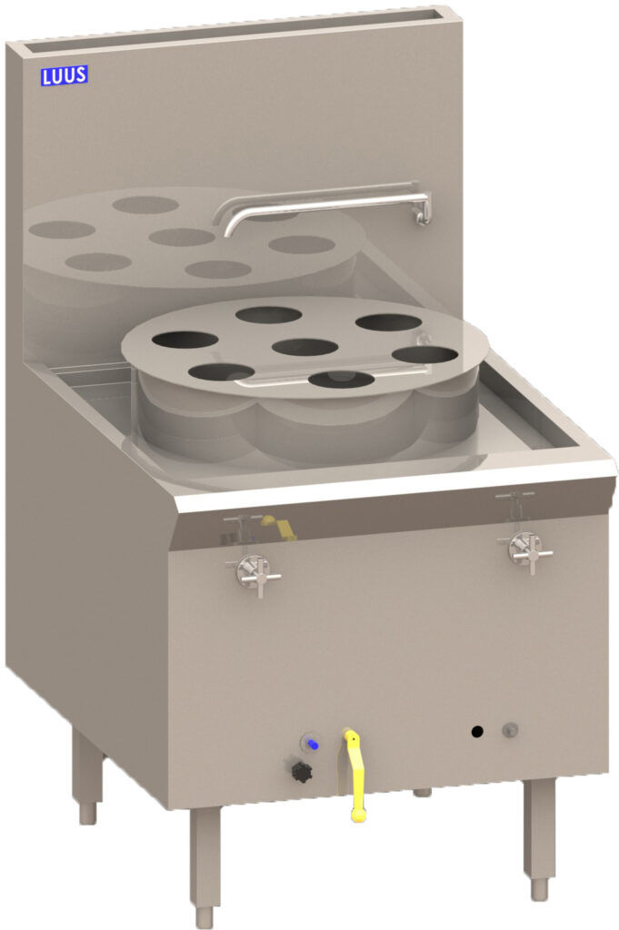 1 Burner Yum Cha Steamer