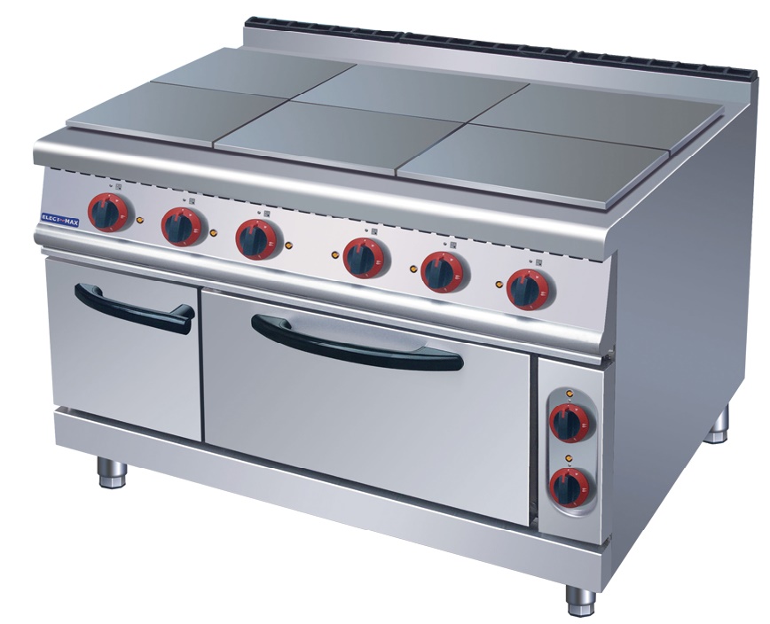 ZH-TT-6C ELECTMAX - 6 hotplates with oven