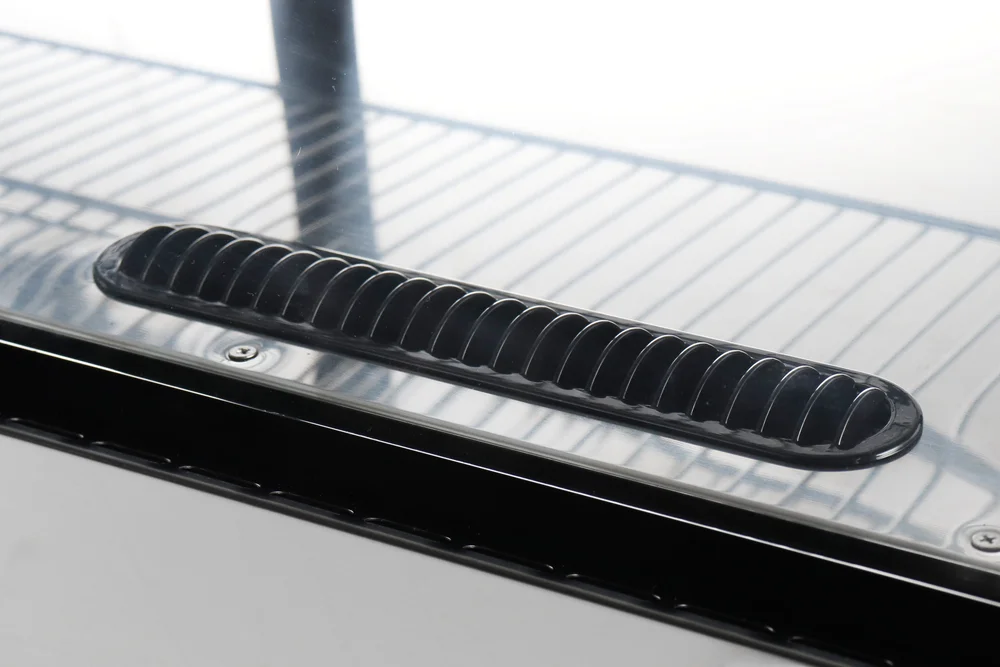 1.2m Countertop Curved Glass Cake Food Bakery Display Fridge / Showcase - 200L - Image 3